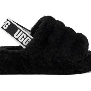 Brand new UGG fluffy sandal size 5 women’s NEVER WORN